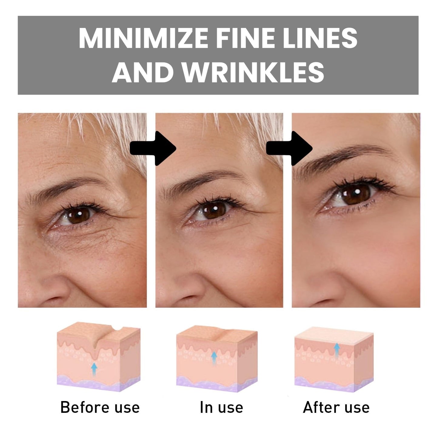 Lutein Eye Essence Oil,L/utein Anti-Wrinkle E/ssence O/il,E/ye Serum for Lines and Wrinkles,VC Lu/tein Essential Oil,Lutein Rollerball Essence,Under E/ye Cream Dark Circles,Eye Bags Remover Women