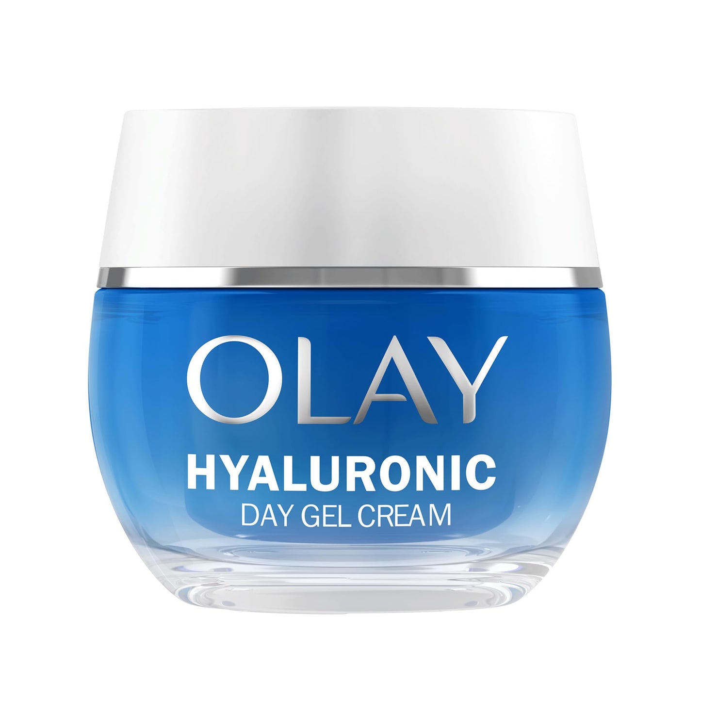Olay Hyaluronic Acid Face Moisturiser Day Gel Cream, Skincare with Niacinamide 99% Purity and Vitamin B5 (Panthenol) Hydrating Skin Care: Plumps, Smooths, Hydrates Non Greasy, Non Sticky, 50ml