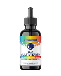 Biopharm-X Multivitamin Liquid for Adults (1 Month Supply) Complete Daily Vitamins for Energy, Immunity & Wellness – Fast Absorbing