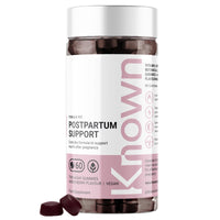 Postpartum Support Gummies by Known Nutrition | Natural Support After Pregnancy | Delicious Natural Mixed Berry Flavour | 60 Two-a-Day Vegan Vitamin Gummies (One Month’s Supply)