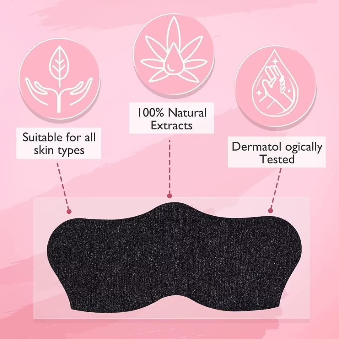 AUSLKA Blackhead Pore Strips - 70 Counts, Blackhead Remover- Deep Cleansing Charcoal Strips - Black Head Nose Strips -Black Head Remover