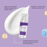 TBeautfave Skin Tightening Cream For Face, Instant Face Lift Cream, Instant Wrinkle Remover with Hyaluronic Acid and Vitamin C, Moisturizes & Reduces Wrinkles, Face Tightening Cream Suitable for All Skin Types