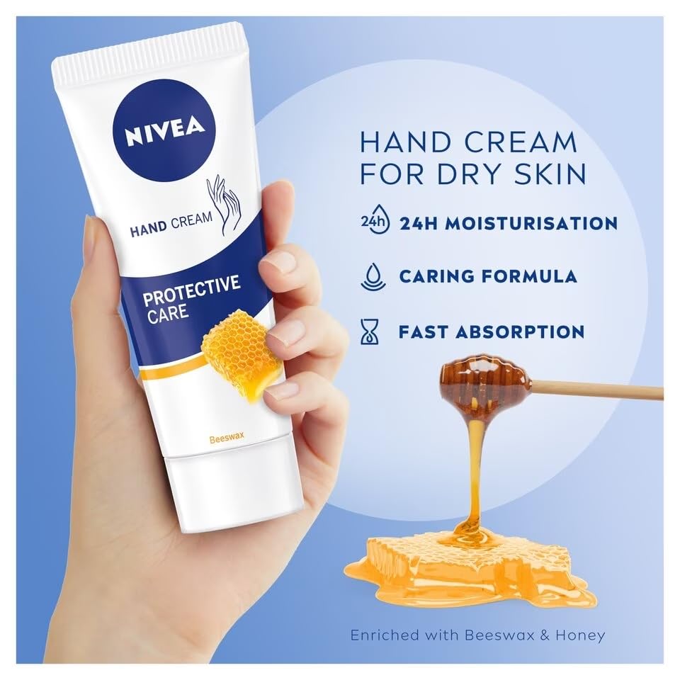 Hand Cream Protective Soothing Care Beeswax 75ml (3)