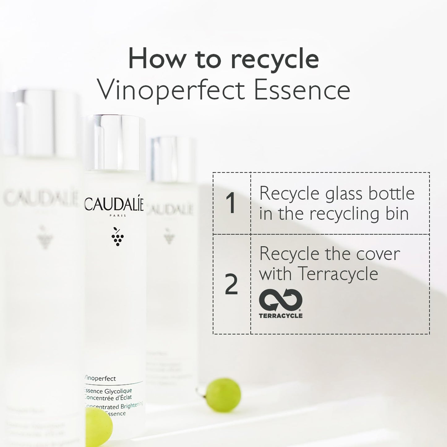 Caudalie Vinoperfect Concentrated Brightening Glycolic Essence - 100ml