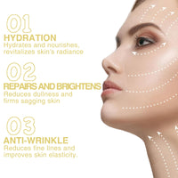 COWANIEE 2 Pcs Anti Wrinkle Serum, Firm and Plump Face Serum, Anti-aging Moisturizer for All Skin Types
