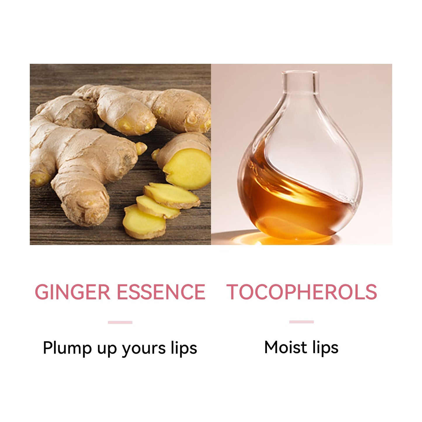 Generic KISSIO Lip Plumper,Natural Lip Plumper, lip plumper for day use,Lip Plumper Gloss Make Lips Fuller and Moisturizing 5.5ml