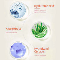 ProChosen 30 Pairs Collagen Under Eye Patches, Anti-Aging Eye Lip Facial Mask,Fade Eye Wrinkles Lip Lines, Under Eye Bags Removal and Anti Wrinkle, Skincare, Hydrating (Aloe Vera)
