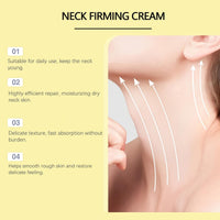 Coloroom Anti-Aging Neck Firming Cream with Collagen | Hydrating & Tightening Neck Cream for Women | Wrinkle Improvement