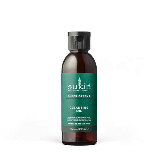 SUKIN SUPER GREENS OIL 125ML CLEANSING