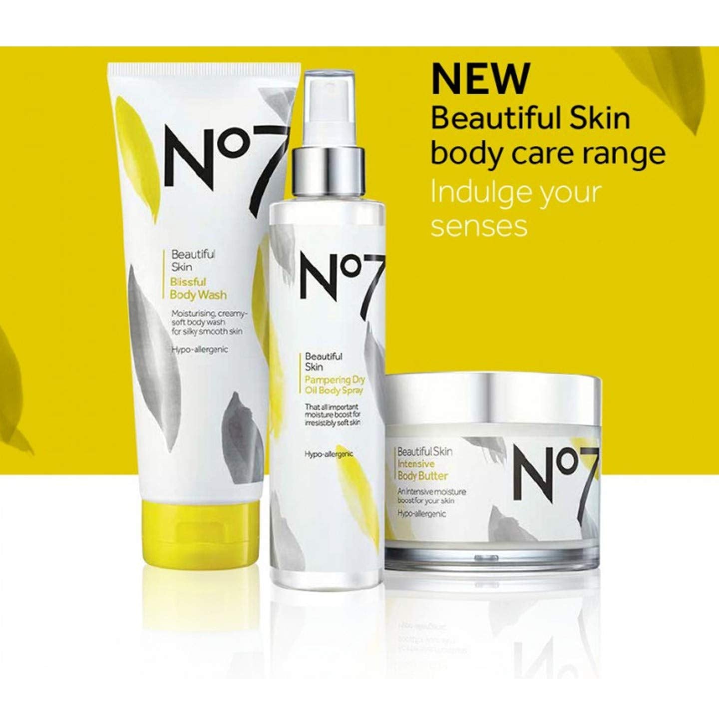 Boots No7 Beautiful Skin Completely Quenched Body Milk 280ml