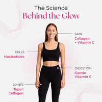 Norsa Pharma Collagen Nucleo (Raspberry / 30 Sachets) | Premium Marine & Bovine Collagen Complex with 5 Nucleotides & Vitamin C | High Bioavailability | Sugar Free | For Skin, Joint & Immunity Support