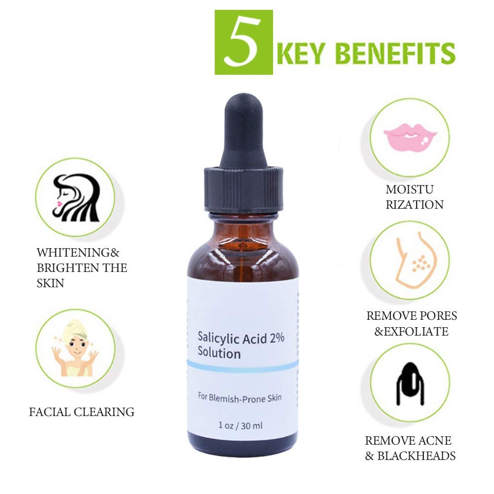Salicylic Acid Concentrate Super Strong 2% - Acne Spot Treatment - Professional Skincare Serum
