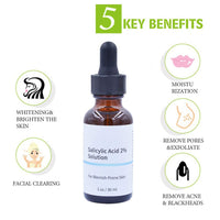 Salicylic Acid Concentrate Super Strong 2% - Acne Spot Treatment - Professional Skincare Serum
