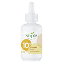 Simple 10% Vitamin C + E + F* Booster Serum Serum Skin Care Product Suitable for all Skin Types for Youthful, Glowing Skin 30 ml