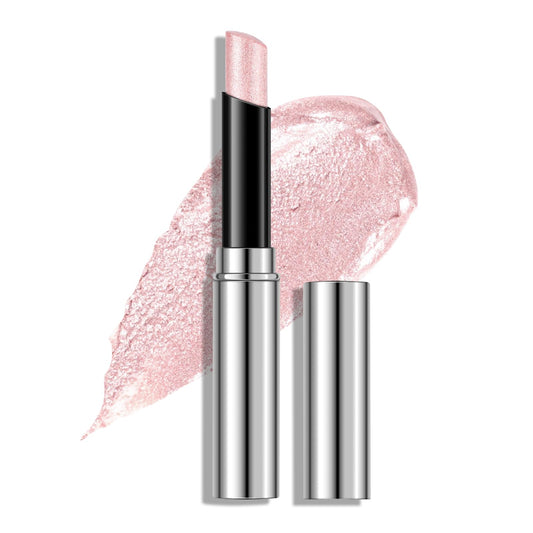 KYDA Highlighting Stick, Diamond Glitter Highlighter Makeup, Long-Lasting Wear Shimmer Eyeshadow Eye Brightener Makeup Stick for Eyes, Face and Body- 04