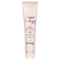 Pantene Hair Biology Full and Vibrant Volumising And Repairing Hair Conditioner For Fine, Thinning, Dull, Coloured Hair With Lotus Flower, Omega 9, 160 ml