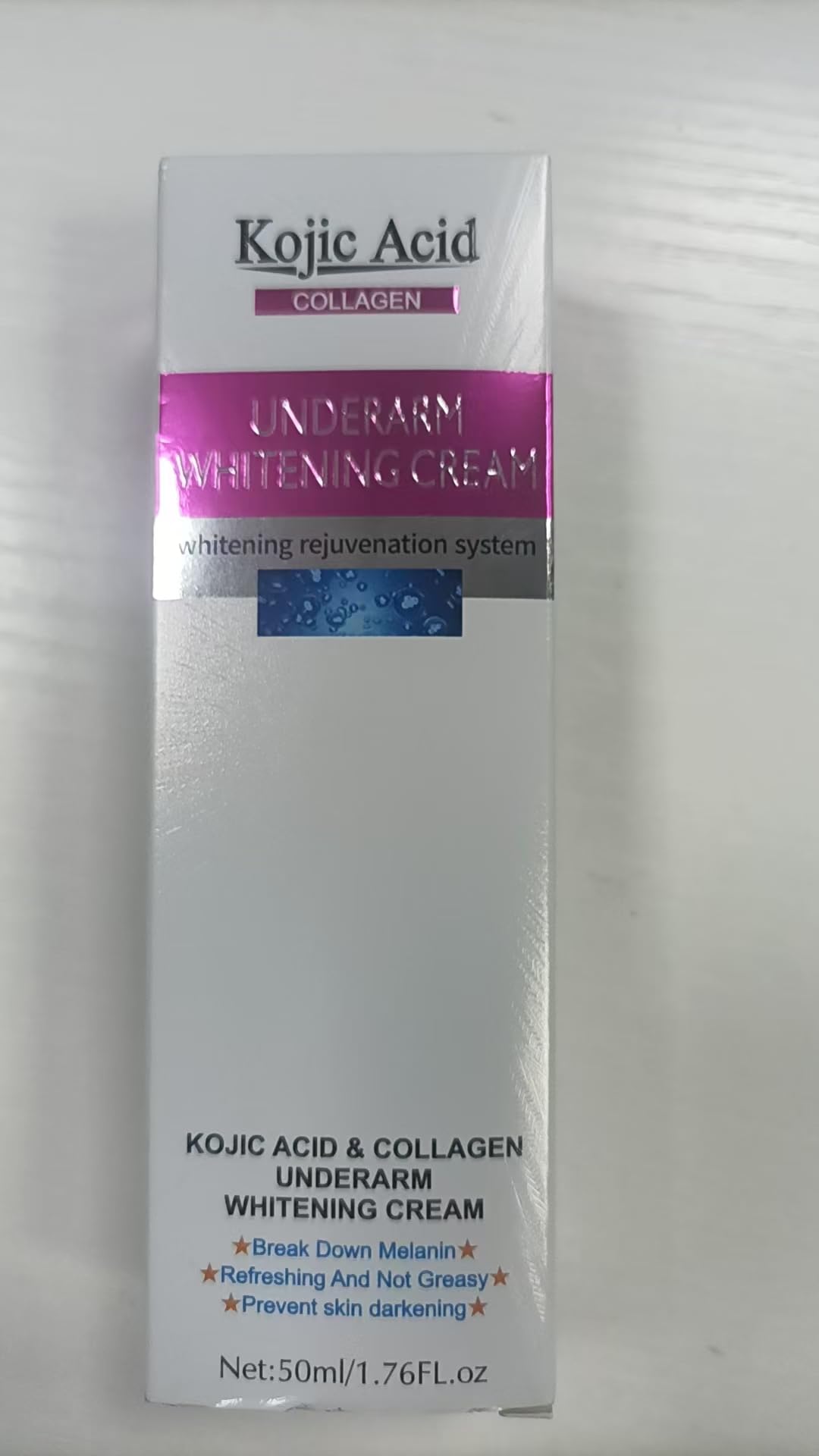 Kojic Acid Underarm Whitening Cream, Skin Bleaching Cream, Intimate Area Dark Spot Corrector Lightening Cream for Body, Underarms, Armpit, Knees, Legs and Inner Thigh Cream for Acanthosis Nigricans