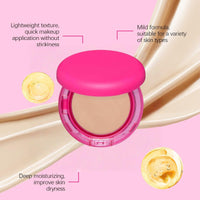 Siyinzu Peptide Balm Foundation,Peptide Bounce Balm Foun/dation,Mature Skin Found/ation,Buildable Coverage Powder Make Up,Cushion Foundati/on,Baked Foundati/on,Foundation Full Coverage for all Skin Types