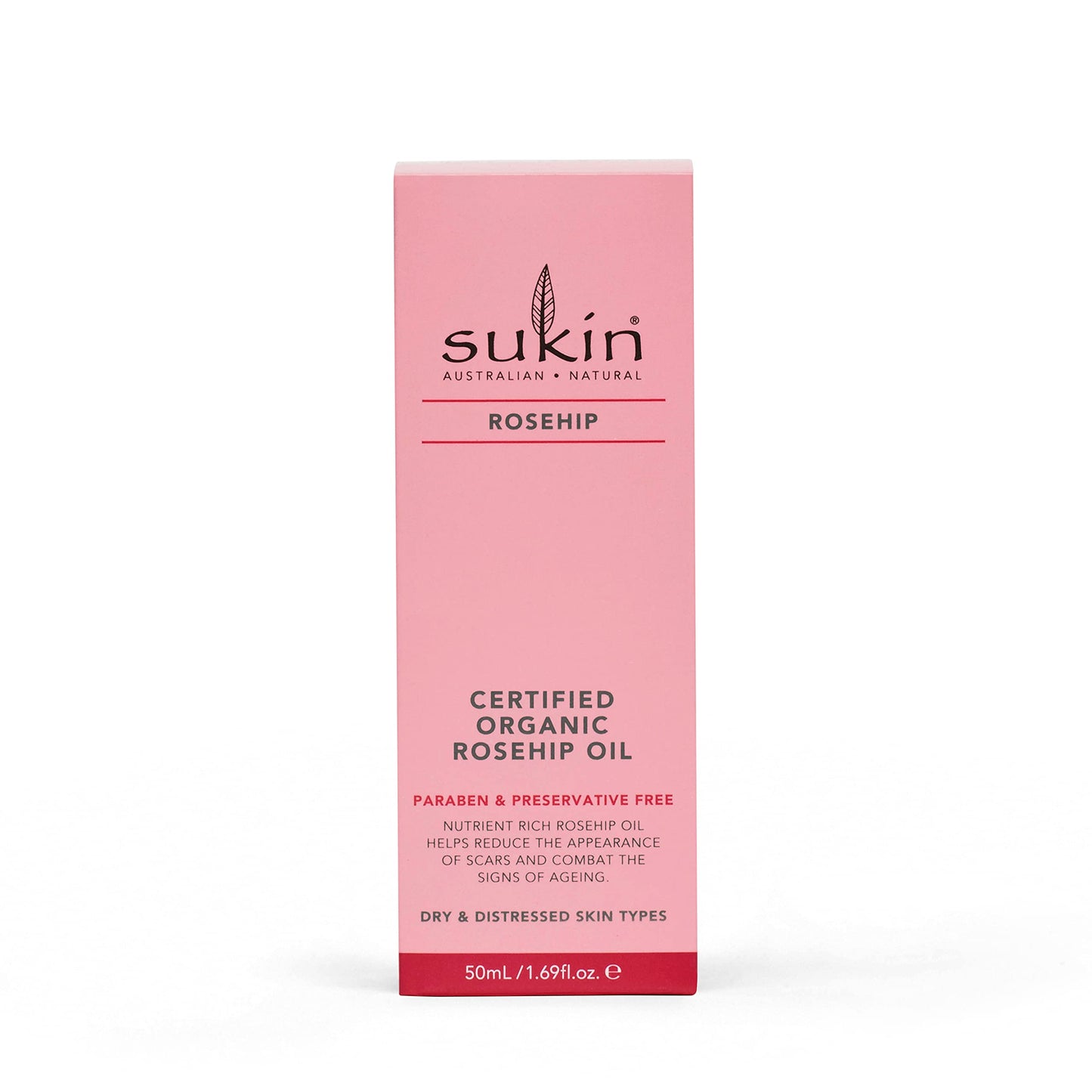 Sukin Certified Organic Rosehip Oil, 50ml