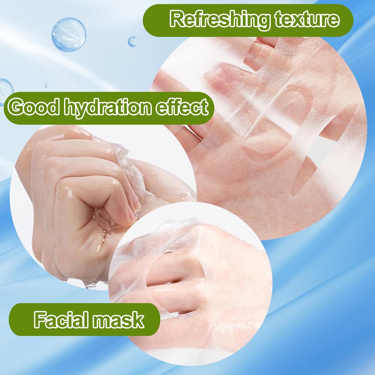 Sheet Mask,7 pc Fruit Extract Masks,Organic Face Mask,Pineapple Face Mask,Moisturizing Facial Mask,Face Facial Mask,Collagen Face Mask,Hydrating,Improve dullness & Brighten,Women/Men for All Skin