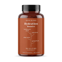 Hyaluronic Acid Nullure I Anti-Aging · Hydration · Skin Tone I Vegan Formula I - Hyaluronic Acid + Spirulina + Chlorella + Vitamin B3 + Black Radish + Grapefruit - 120 Capsules (2 Months)