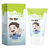 NatrLuxe Kids Styling Gel 100g - Medium-Strong Hold Hair Gel - Long Lasting Fruit Fragrance - For All Hair Styles 3.53oz
