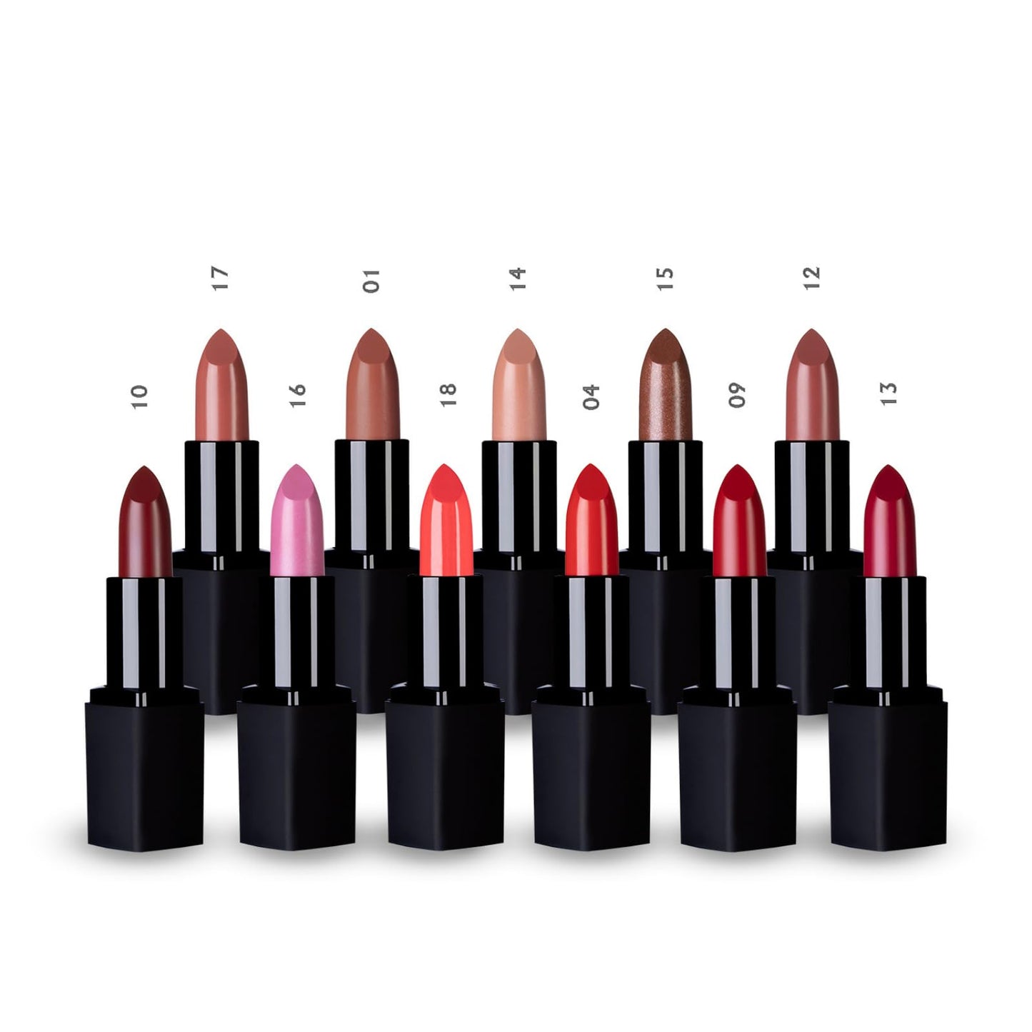 Lola Make Up by Perse LOLA Make Up by Perse Intense Colour Lipstick – Glossy Finish, Full Coverage, Ultra-Rich Pigments, Creamy Hydrating Formula, Infused With Vitamins E & C, Vegan & Cruelty-Free – 004-Blossom Red