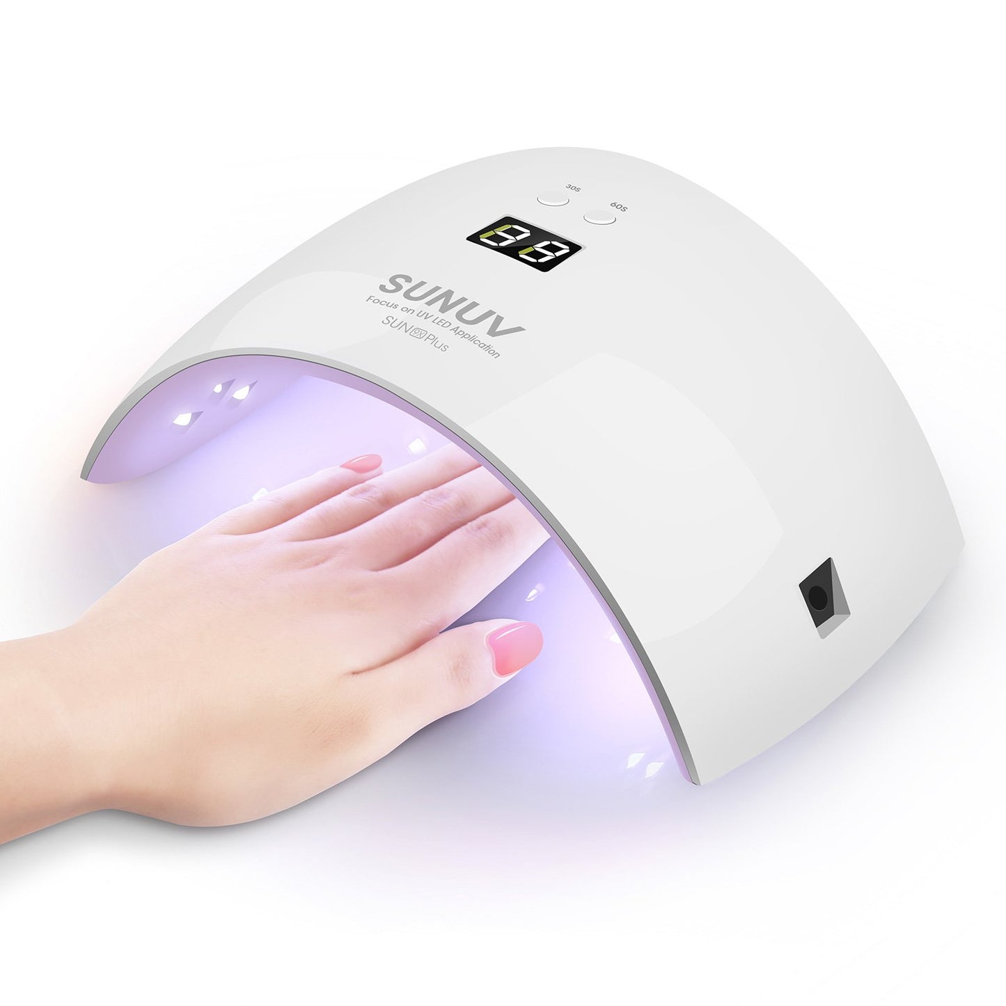 UV LED Gel Nail Lamp, SUNUV 36W UV lamps for Gel Nails Manicure Pedicure Sensor 30s/60s Timer LCD Screen