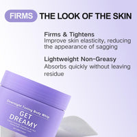 Overnight Skin Tightening Cream For Body- Overnight Toning Whip,Firming Body Lotion,Body Moisturizer for Skin Toning,Fast Absorbing,Reduce Fine Line,Smooth Skin,100g