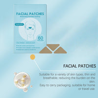 Xunzhi 60 PCS Forehead Wrinkle Patches,Forehead Anti Wrinkles Patches,F/orehead P/atches for Wrinkles,Hydrating Facial P/atches,Frown Line Remover Mask,Face Tape,Frown Line Pa/tches with Hyaluronic Acid