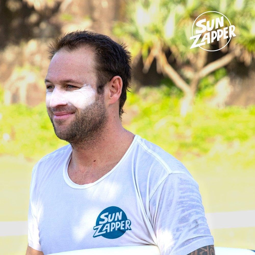 Sun Zapper White Colour Original Zinc Stick SPF 50 + Zinc Oxide Mineral Sunblock Stick for Face