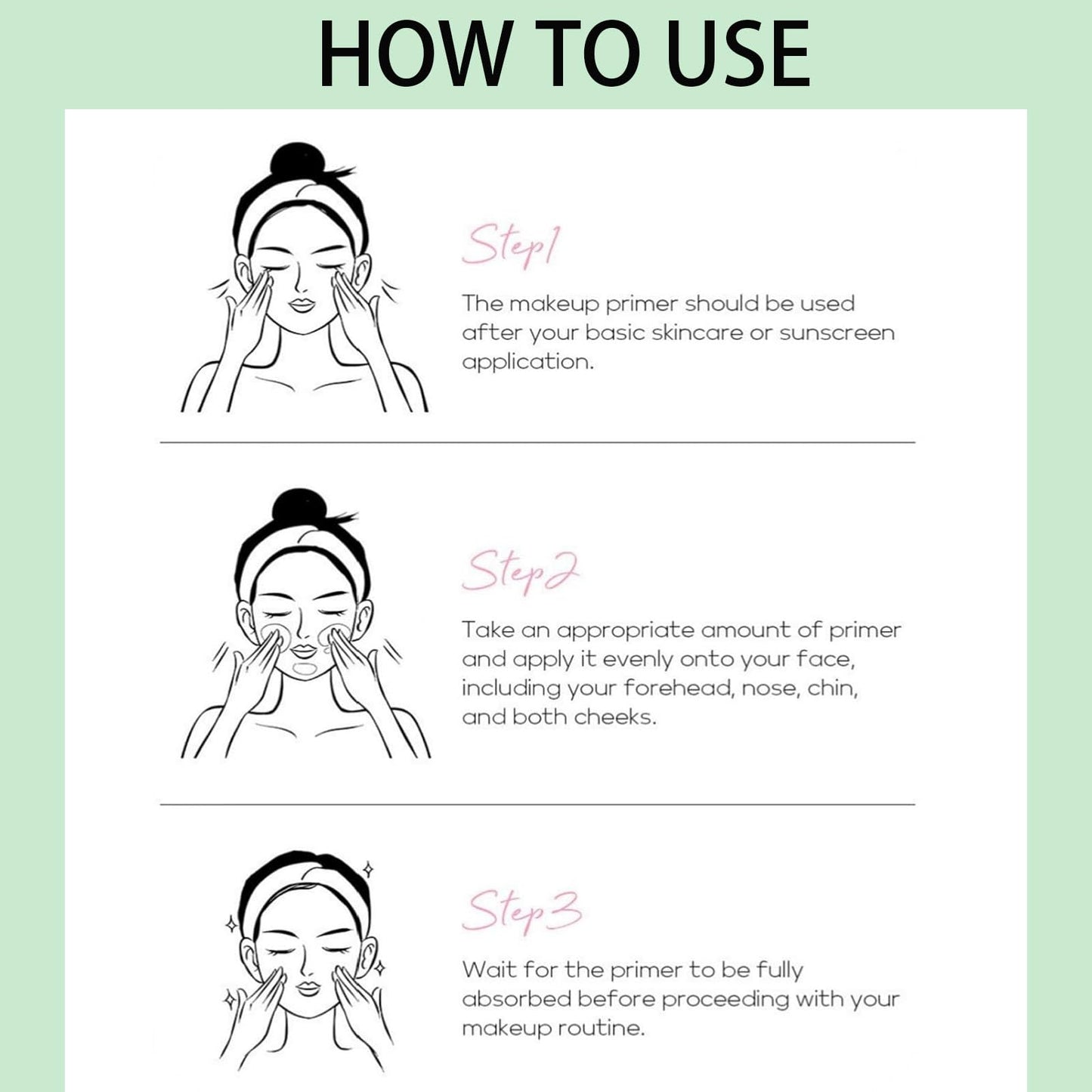 Shengqialun Green Colour Corrector Primer, Anti Redness Cream For Face Long-Lasting, Green Concealer Waterproof & Sweat-Proof Formula, Face Primer Makeup For Women And Girls
