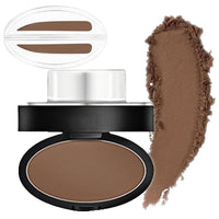HERBINSOLS Eyebrow Stamp - Seal Stamp Eyebrow Powder - Waterproof Brow Stamp Kit - Creates Natural Looking Brows In Just 1 Second - Perfect For Makeup Beginners(Light Brown)
