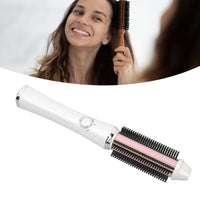 TARSHYRY Cordless Hair Curler Brush,20s Fast Heating and 3 Temp Settings USB Rechargeable Electric Curling Comb for Professional Salon at Home