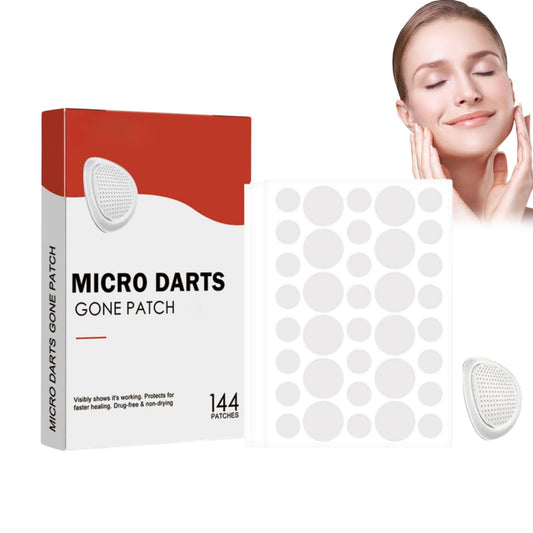 Cureluxe Microdarts Patch-Acne Pimple Skin Removal Patches - Botanic Formula with Tea Tree & Centella, Fast Absorb Micro Needle Patches for All Skin Types, Multi-purpose stickers