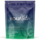 YouNutri ZenMood for Relaxation, Mental & Physical Well-Being with Lemon Balm, Magnesium Bisglycinate, L-Theanine, Chamomile and Saffron | Stress Relief & Mood Support | 1 Month Supply