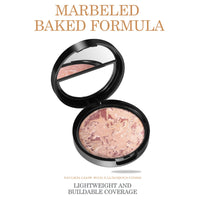 Shengqialun Baked Foundation Medium, Colour Correcting Foundations for Mature Skin, Highlighting & Setting Powder Foundation, Oil Control Pressed Powder for Mature Skin