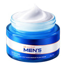Oil Control Moisturiser for Men, Hydrating Face Cream for Men, Lightweight Makeup Plain Cream, Improve Dull Skin, Soften & Smooth Skin blemishes, Moisturiser for Oily Skin, Advanced Mens Skincare, 50g