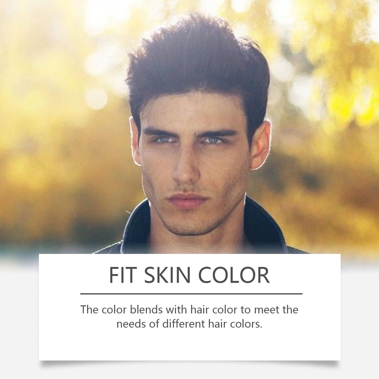 ShunJian 50ml Hair Concealer Cream,Hair Concealer,Ha/ir Dye Stick,Root Cover Up Stick,Root Con/cealer,Enhance Hairline,Natural Volumized Look,Suitable for Women and Men,Long-Lasting and Styling(Dark brown)