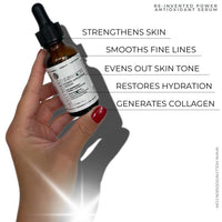 hollywoodskin 2023 Award-Winning Ferulic Acid Serum - with 20% Vitamin C + E, Retinol & Double Weight Hyaluronic Acid. Brightening, Anti-Age, Photo Damage. 30ml