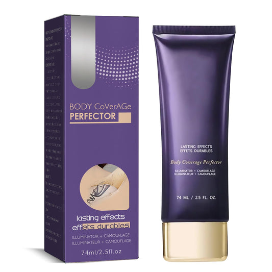 KKwoter Waterproof Cover Cream, Conceal Spider Veins, Tattoos, Scars - Leg & Arm Make-Up, Foundation - 1 Piece