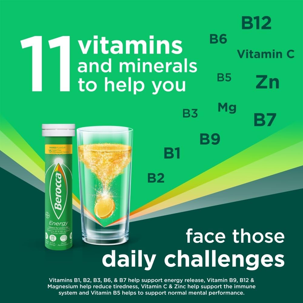Berocca Mango 45s X 2 Packs