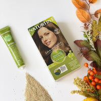 NATURTINT Naturtint Permanent Hair Colour, 6GA Deep Almond Brown, Plant Enriched, Ammonia Free, Long Lasting Grey Coverage and Radiant Colour, Nourishment and Protection