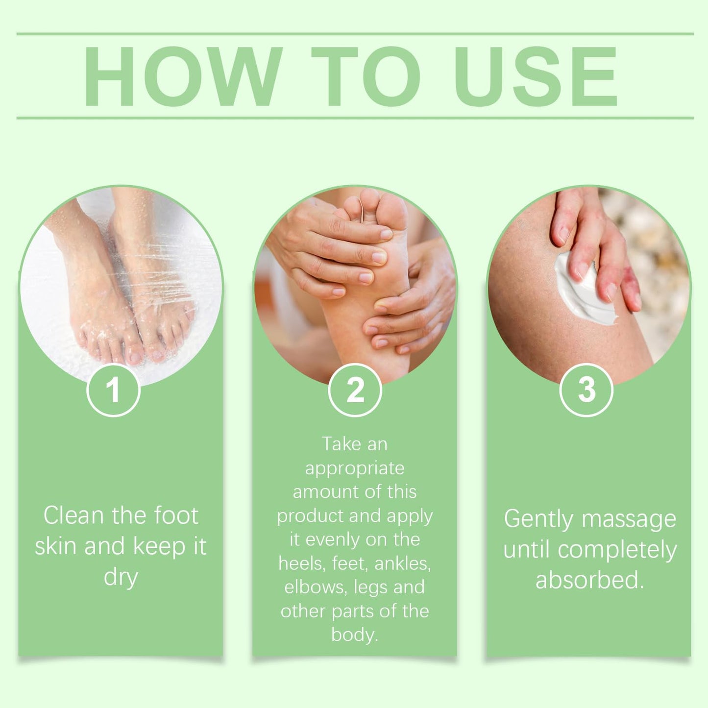 Generic 40% Urea Cream,Cracked Heel Repair Cream For Feet and Hand,Foot Cream for Cracked Heels and For Dry And Hard Skin Dry Skin,Urea Cream 40 Percent for Feet,Maximum Strength for Hand, Foot and Body Care