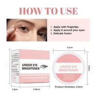 NLFOX Under Eye Brightener - Under Eye Concealer Brightener & Correctors - Eye Colour Corrector Dark Circles - Eye Brightener & Primer Moisturising Concealer ForKorean Makeup Blemish Concealer (Pink)
