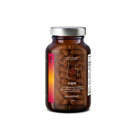 CLAV PMS Relief & Herbal Hormone Balance for Women - Agnus Castus + Ladys Mantle + Wild Yam Root + Siberian Rhubarb - Women Vitamins - 120 Capsules = 60 Days Supply - Premenstrual Supplement - Vegan