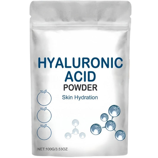 Hyaluronic Acid Powder,Natural Hyaluronic Acids Serum,Hyaluronic Acid Powder Serum,Hyaluronic Ac/id Pow/der for Skincare,Diy Facial Serum,Hyaluronic Ac/id Moisturizer,Water-Soluble for Skin Moisture