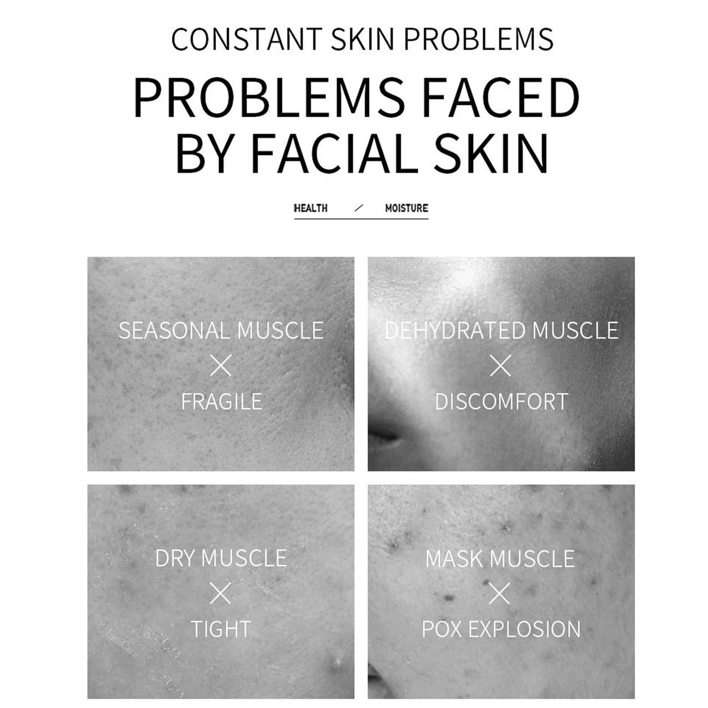 Maggidea 6 Sheets Fruit Extract Face Mask Set - Collagen Face Mask - Face Masks Beauty - Facial Mask Sheet - Skin Repair Mask Improves Skin Face Care Skin Care Sets For Women For All Skin Types