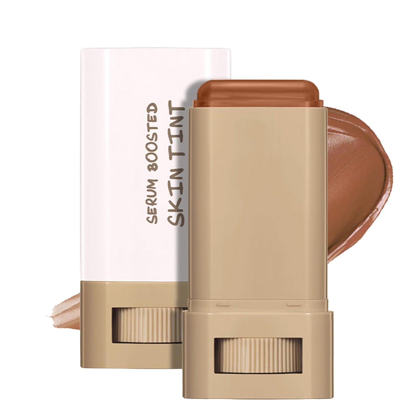 Tinted Moisturizer Stick - Beauty Balm Serum Boosted Skin Tint Concealer - Solid Serum for Boost Skin Tint - Hydrating Full Coverage Concealer - Multiuse Essence Stick