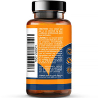 Turmeric 3000mg High Strength Supplement with Black Pepper and Ginger - 180 Vegan Tablets (Not Capsules) - Turmeric with Active Ingredient Curcumin - Made in The UK by Howard & James